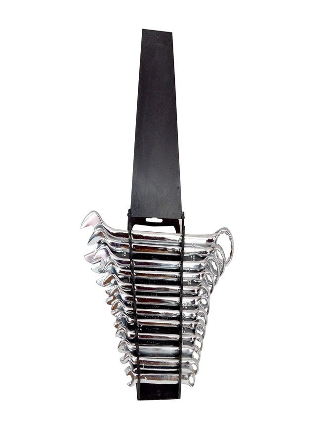 REAL stf Heavy Duty Elliptical Round Combination Spanners with Hanging Tray - Set of 12 Pieces - Image 2